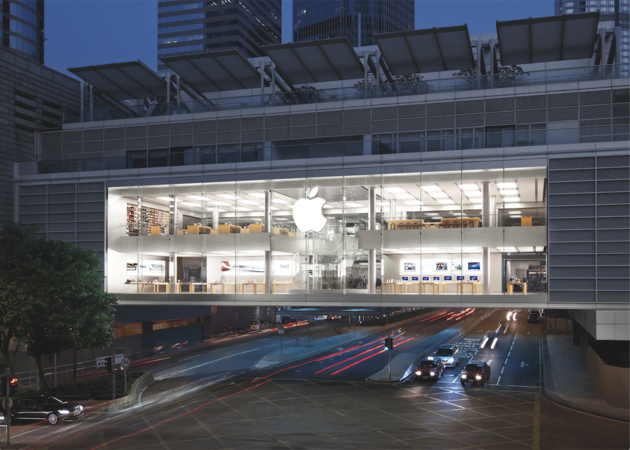 Apple Store đầu tiên đặt tại Hong Kong được mở năm 2011