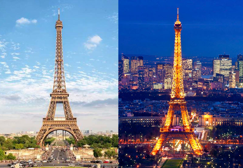 Tháp Eiffel trở thành biểu tượng của kinh đô ánh sáng và là một trong những công trình kiến trúc nổi tiếng nhất toàn cầu