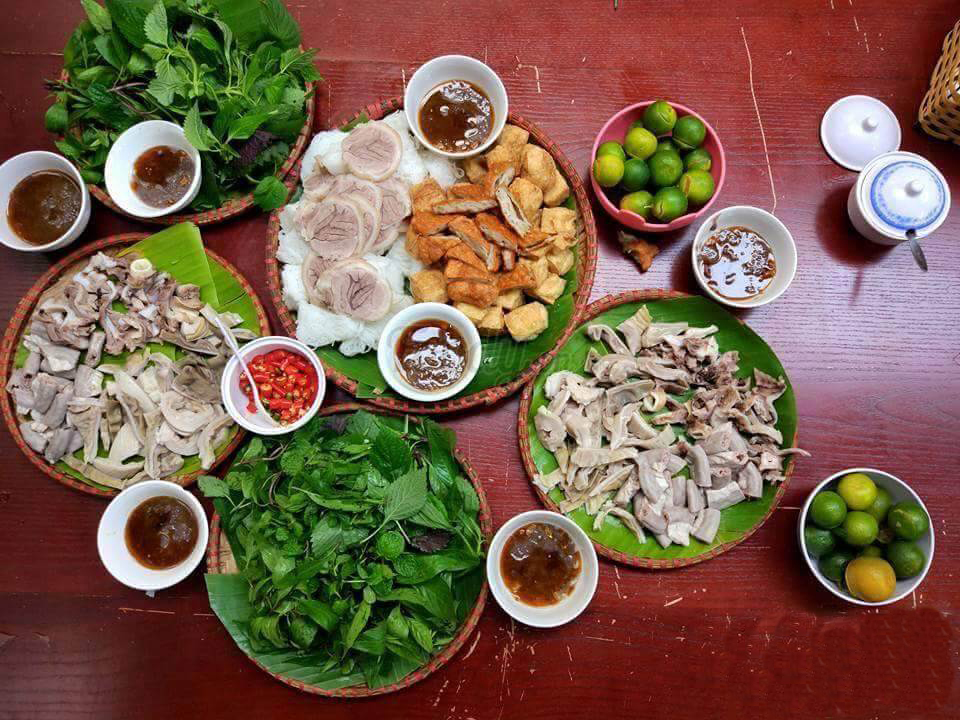 Bún đậu mắm tôm Hà Nội