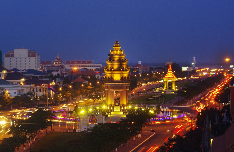 PhnomPenh lúc về đêm