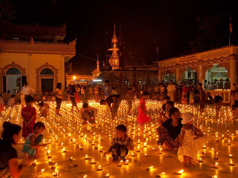 Myanmar – Trung Thu rực rỡ ánh sáng khắp nơi